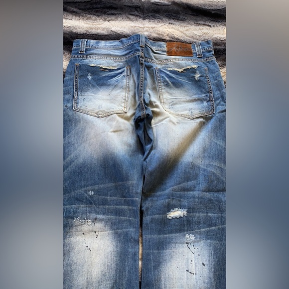 Akoo Other - Mens AKOO 36/32 Slim Straight Fit Jeans